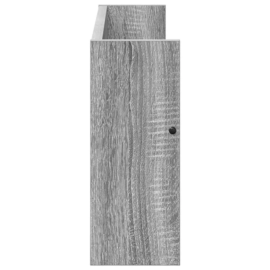 Étagère à magazines 2 pcs Gris Sonoma 60 x 12 x 30 cm - 7