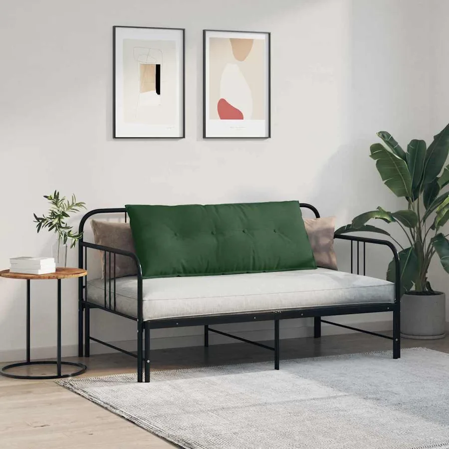 Coussin de Dos Vert Jungle 120 x 50 cm Tissu en velours côtelé - 4