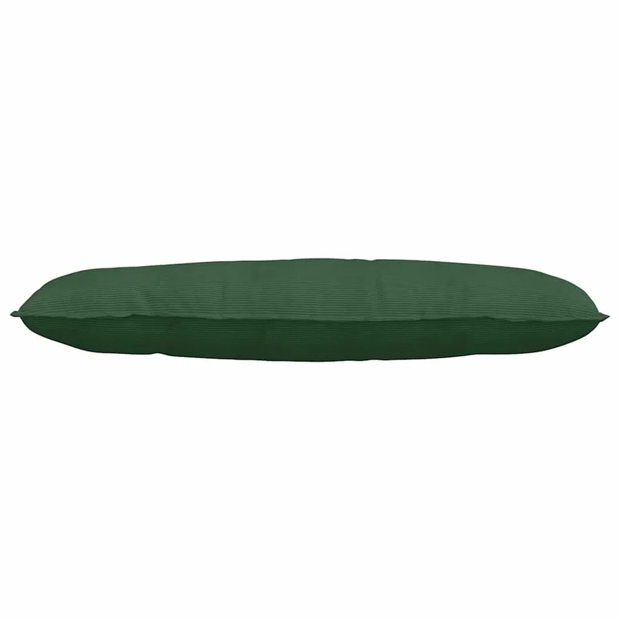 Coussin de Dos Vert Jungle 120 x 50 cm Tissu en velours côtelé - 5
