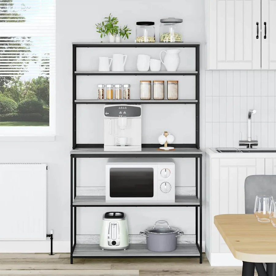 Étagère de cuisine Gris Sonoma 100 x 40 x 168 cm - 4