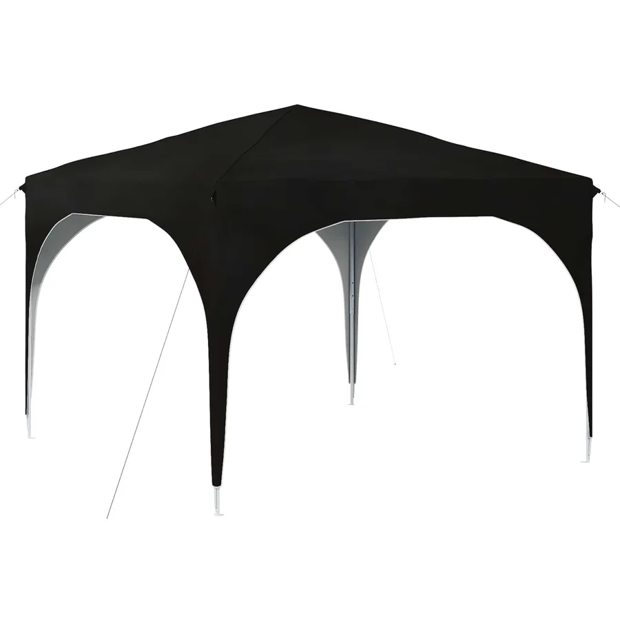 Tente de fête pop-up 290 x 290 x 245 cm Noir - 2