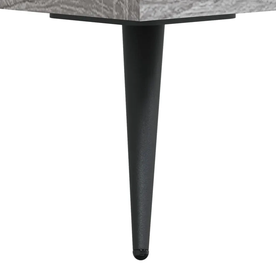 Buffet haut Sonoma gris 69,5x34x180 cm Bois d'ingénierie - 8