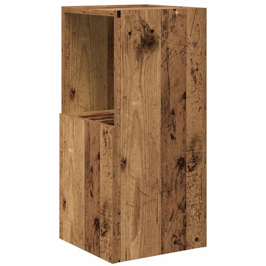 Meuble d'angle Bois ancien 30,5x30x65cm Bois d'ingénierie - 7
