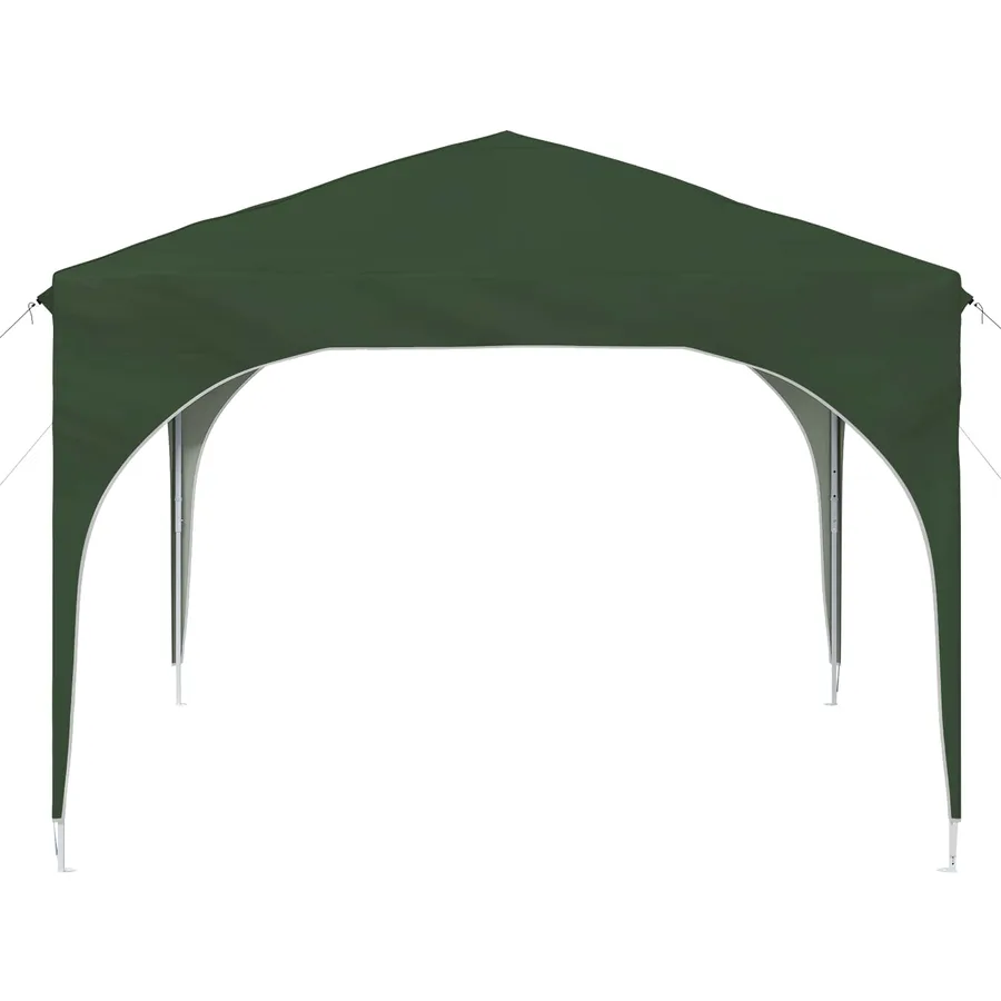 Tente de fête pop-up 290 x 290 x 245 cm Vert - 6