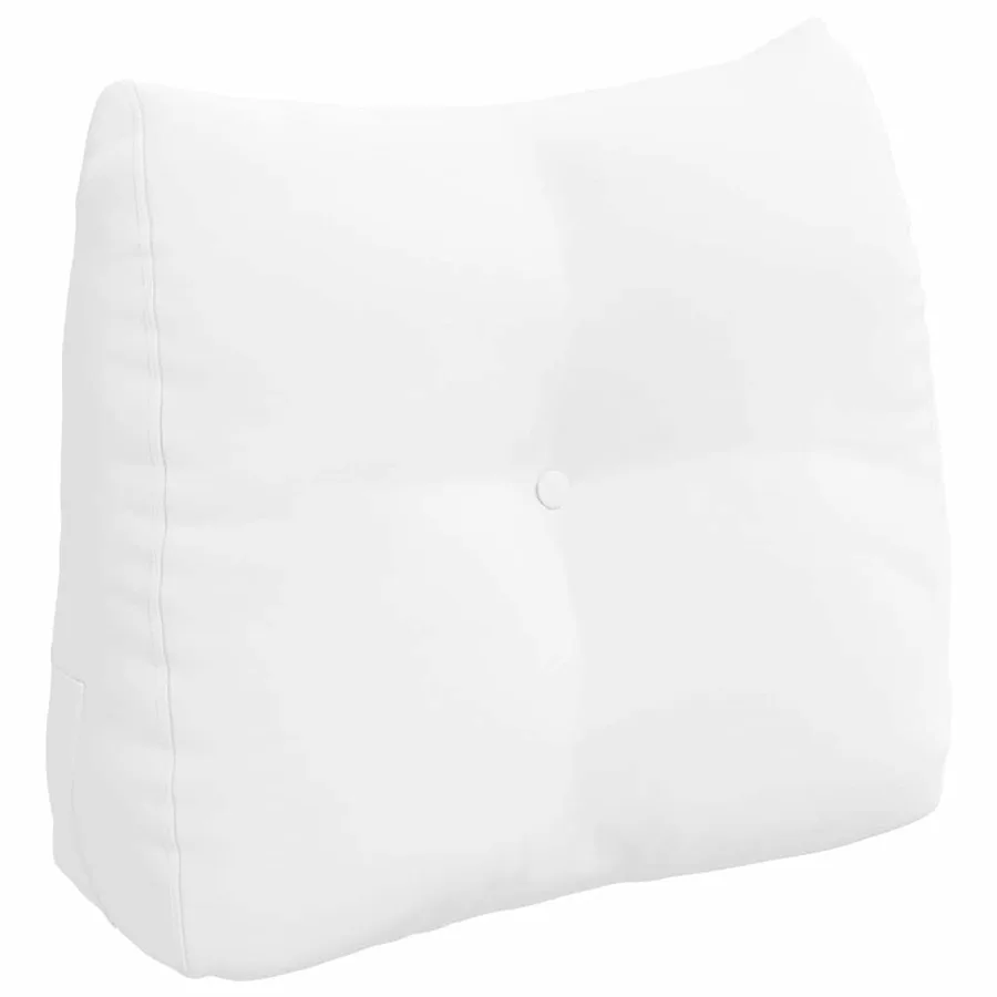Coussin de Dos Blanc 60 x 24 x 50 cm tissu - 2