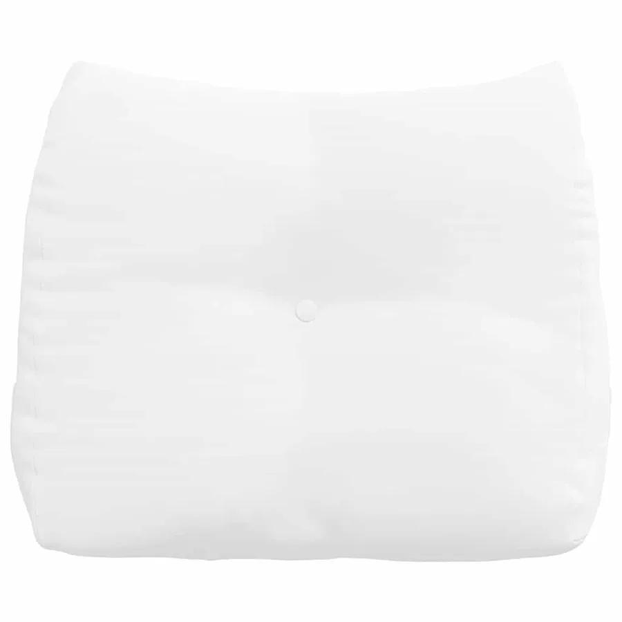 Coussin de Dos Blanc 60 x 24 x 50 cm tissu - 6