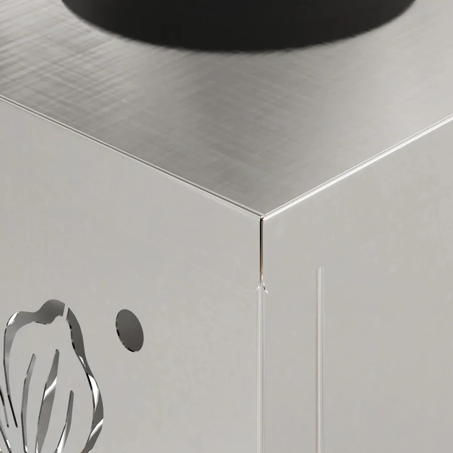 Lumière de chemin LED solaire 2 pcs Blanc chaud 18 x 18 x 80 cm - 10