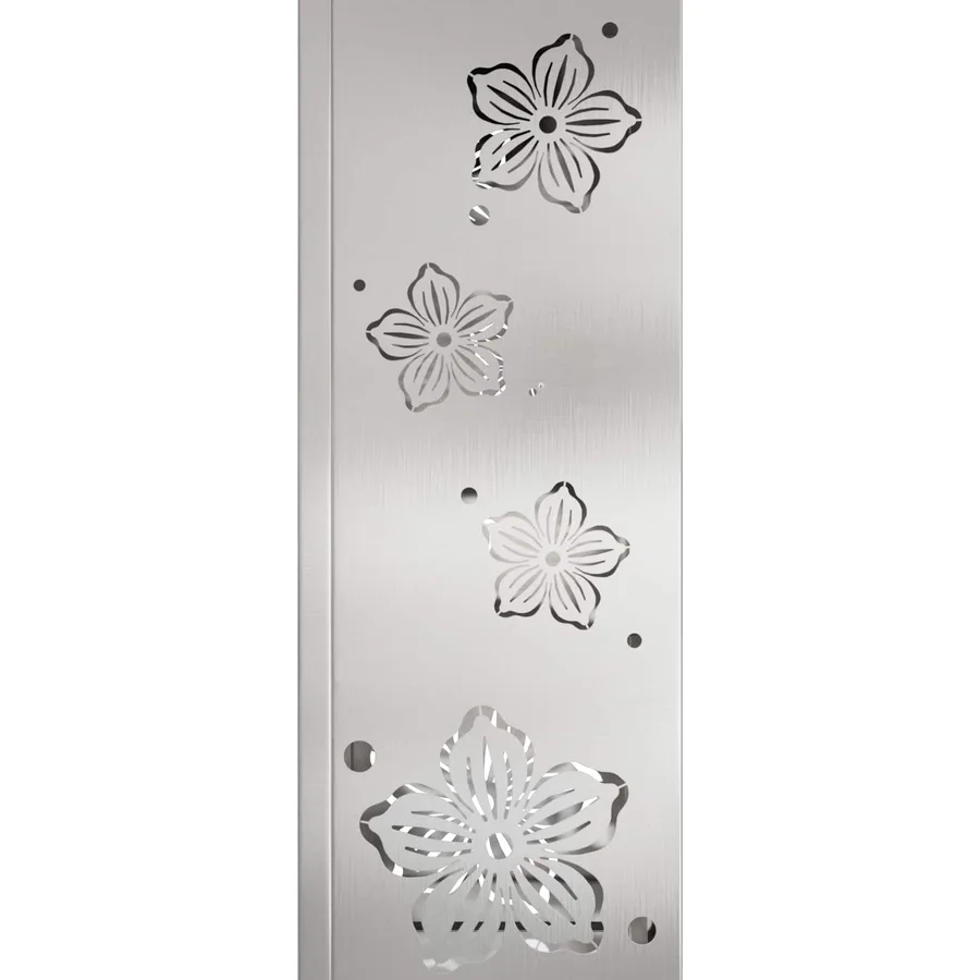 Lumière de chemin LED solaire 2 pcs Blanc chaud 18 x 18 x 80 cm - 11