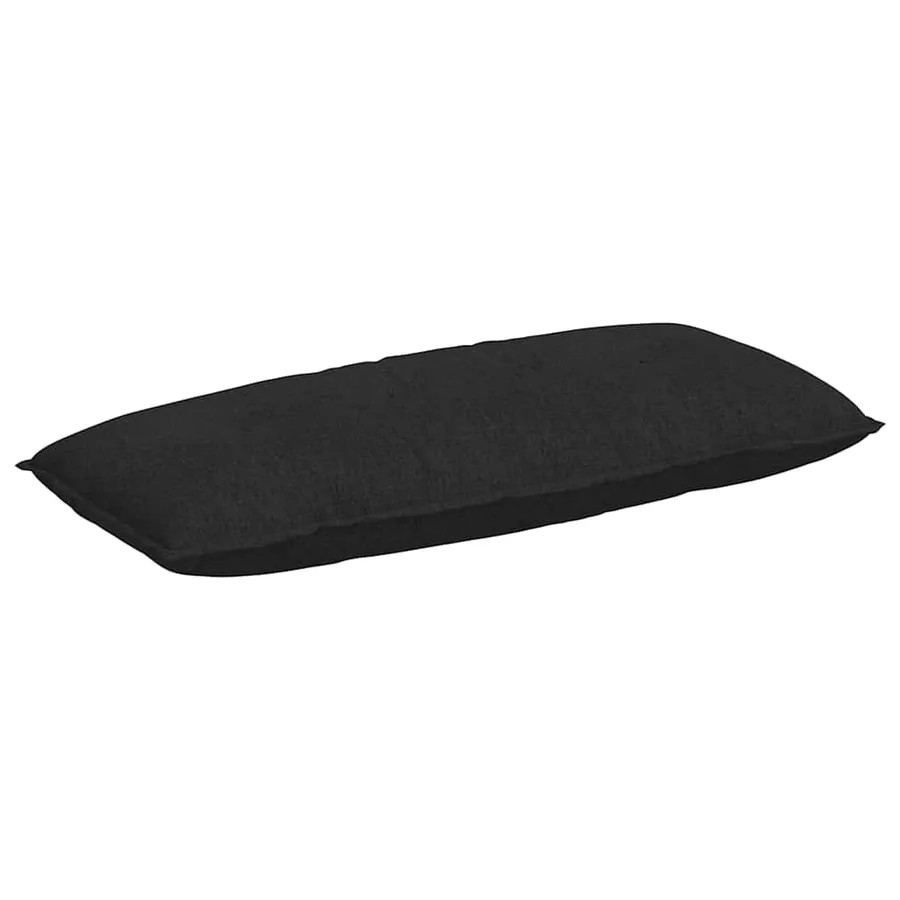 Coussin de Dos Noir 120 x 19 x 50 cm tissu - 2