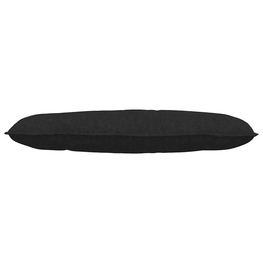 Coussin de Dos Noir 120 x 19 x 50 cm tissu - 5