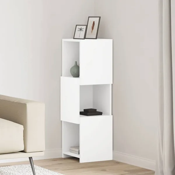 Meuble d'angle 30,5x30x95cm Bois d'ingénierie