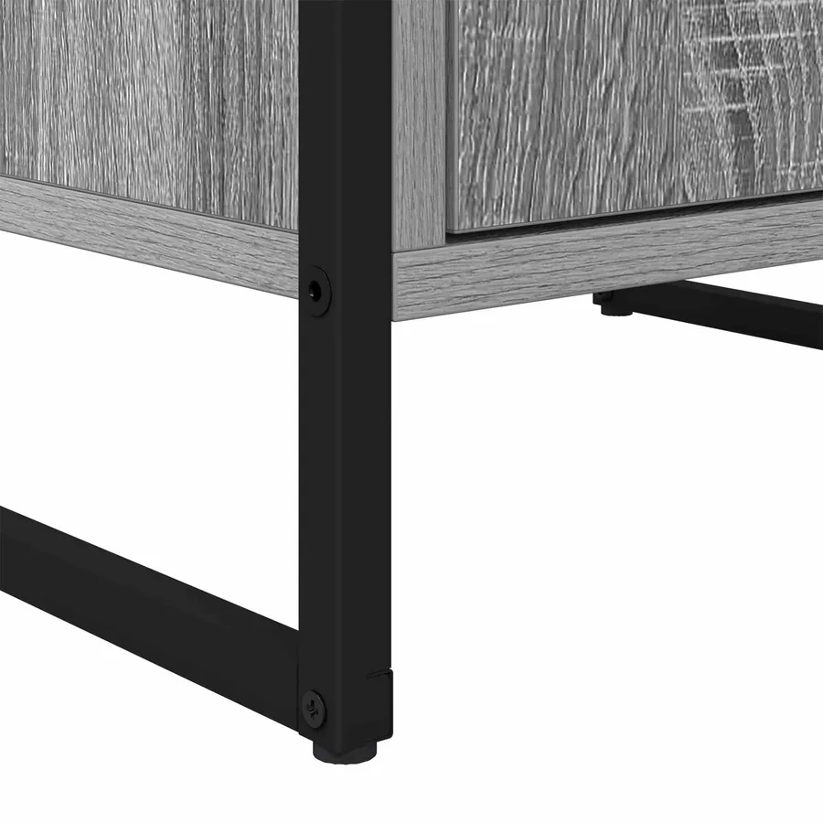 Buffet Gris Sonoma 43 x 36 x 75,5 cm Bois d'ingénierie - 8