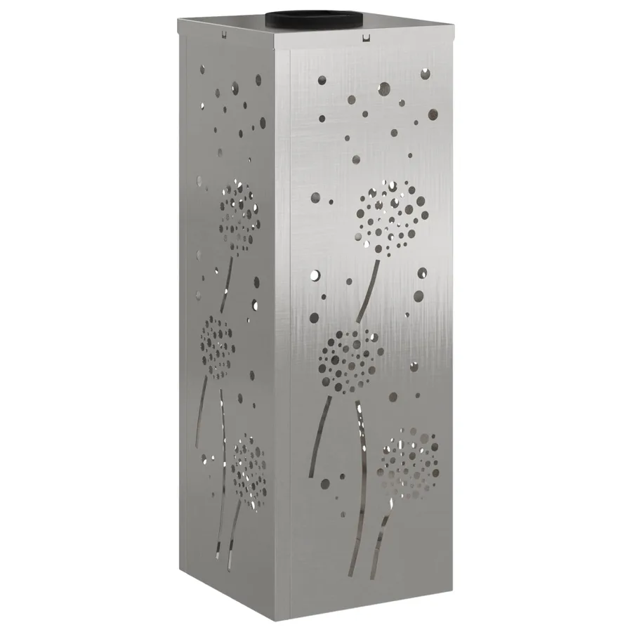 Lumière de chemin LED solaire 2 pcs Blanc chaud 18 x 18 x 50 cm - 4