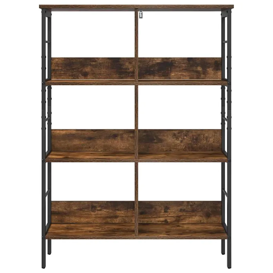 Étagère Chêne fumé 82 x 32 x 112 cm Bois d'ingénierie - 5
