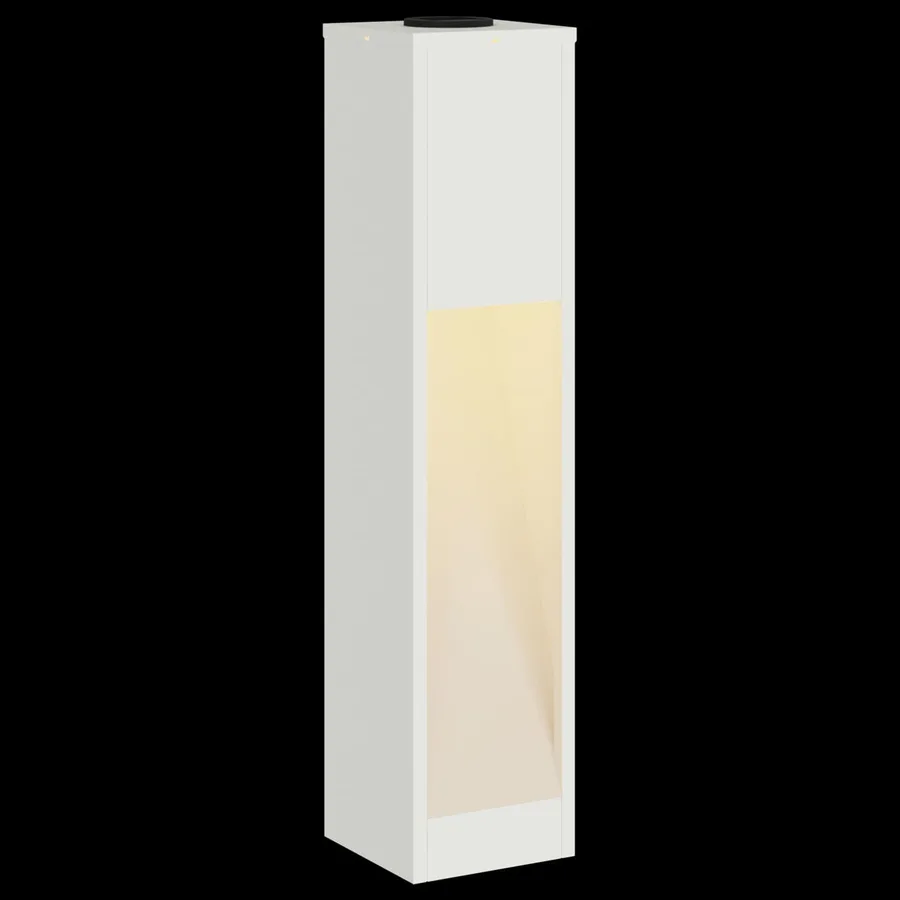 Lumière de Chemin LED Solaire 2 pcs Blanc chaud 18 x 18 x 80 cm - 14