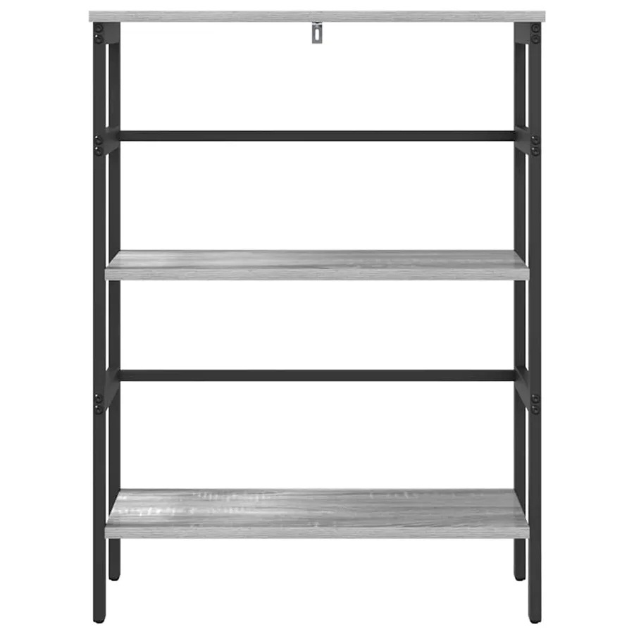 Étagère Gris Sonoma 60 x 29,5 x 81 cm Bois d'ingénierie - 5