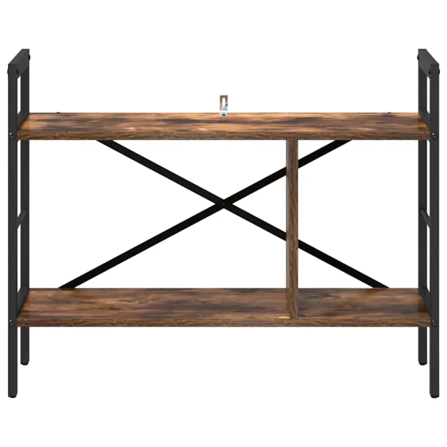 Étagère Chêne fumé 75 x 30 x 58,5 cm Bois d'ingénierie - 5