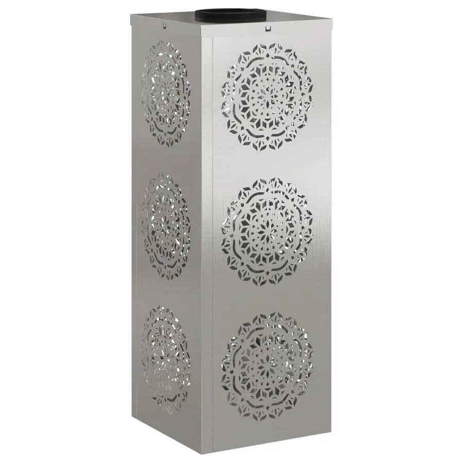 Lumière de chemin LED solaire 2 pcs Blanc chaud 18 x 18 x 50 cm - 4