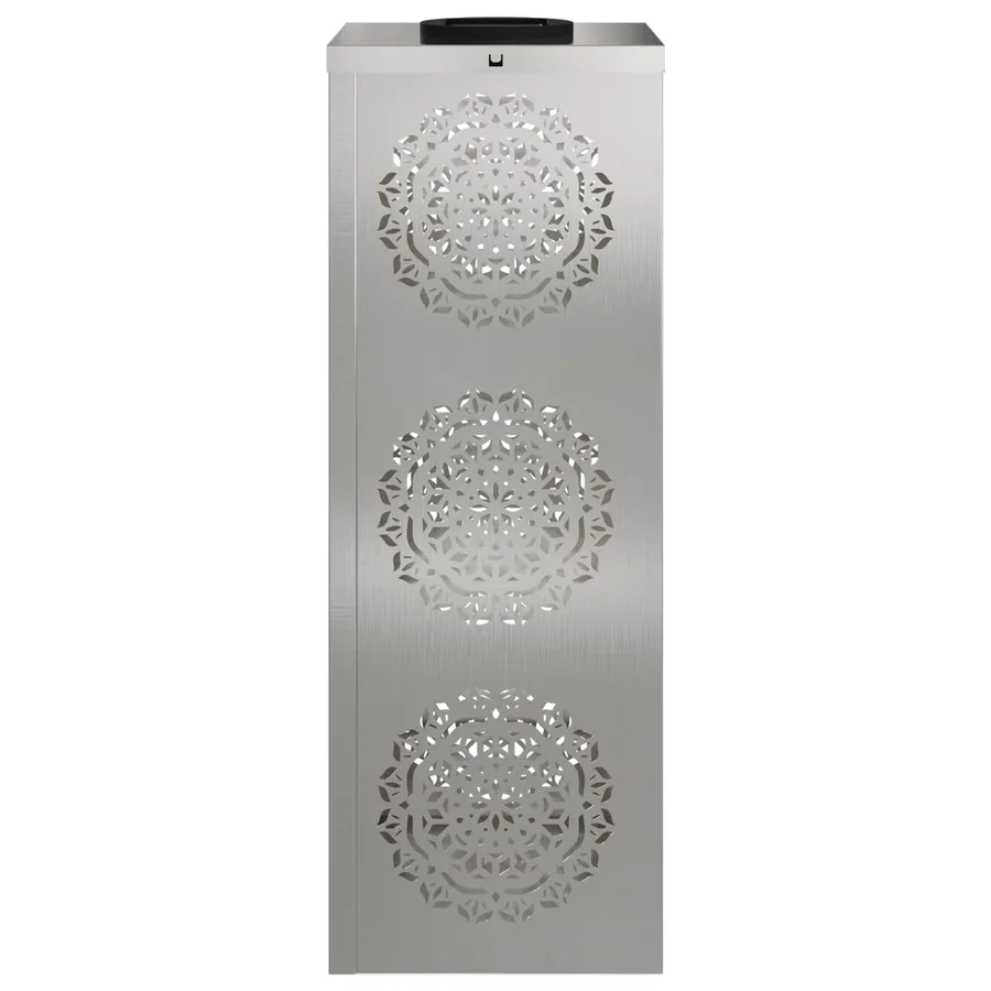 Lumière de chemin LED solaire 2 pcs Blanc chaud 18 x 18 x 50 cm - 6