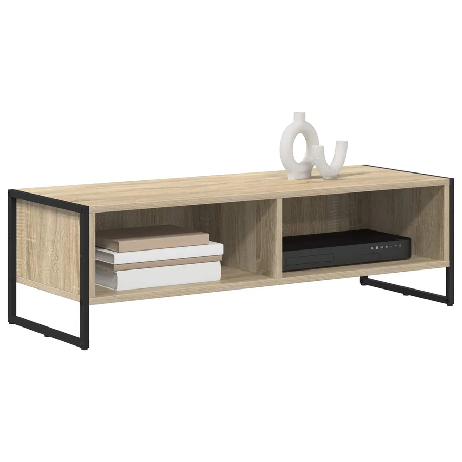 Meuble TV Sonoma 100 x 36,5 x 30,5 cm Bois d'ingénierie - 3