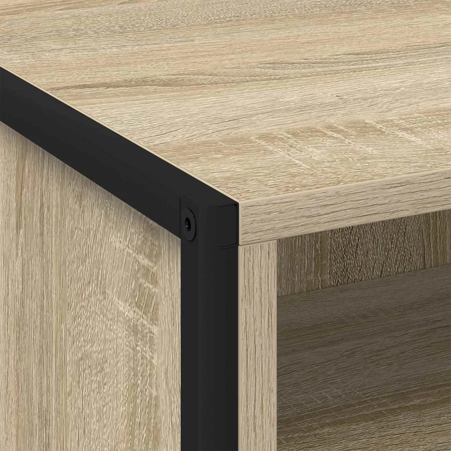 Table de chevet avec tiroir 2 pcs Sonoma 50 x 39,5 x 50 cm - 9