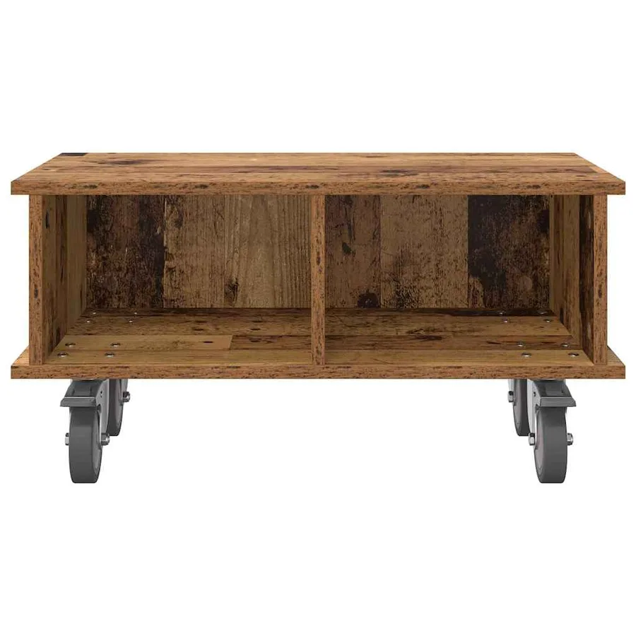 Meuble TV Bois ancien 68,5 x 35 x 35 cm Bois d'ingénierie - 5