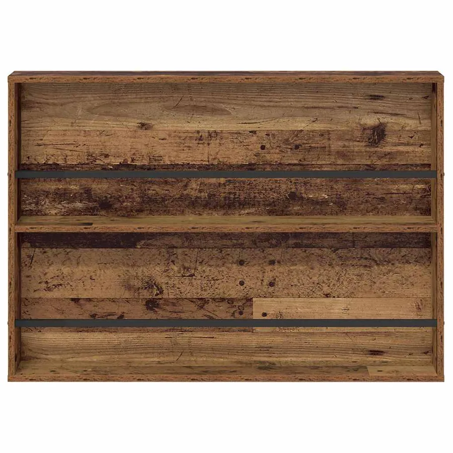 Étagère à magazines 2 pcs Bois ancien 100 x 12 x 70 cm - 5
