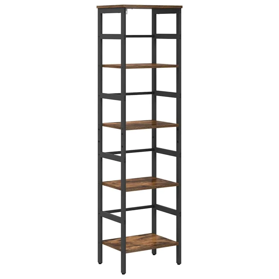 Étagère Chêne fumé 40 x 29,5 x 149 cm Bois d'ingénierie - 2