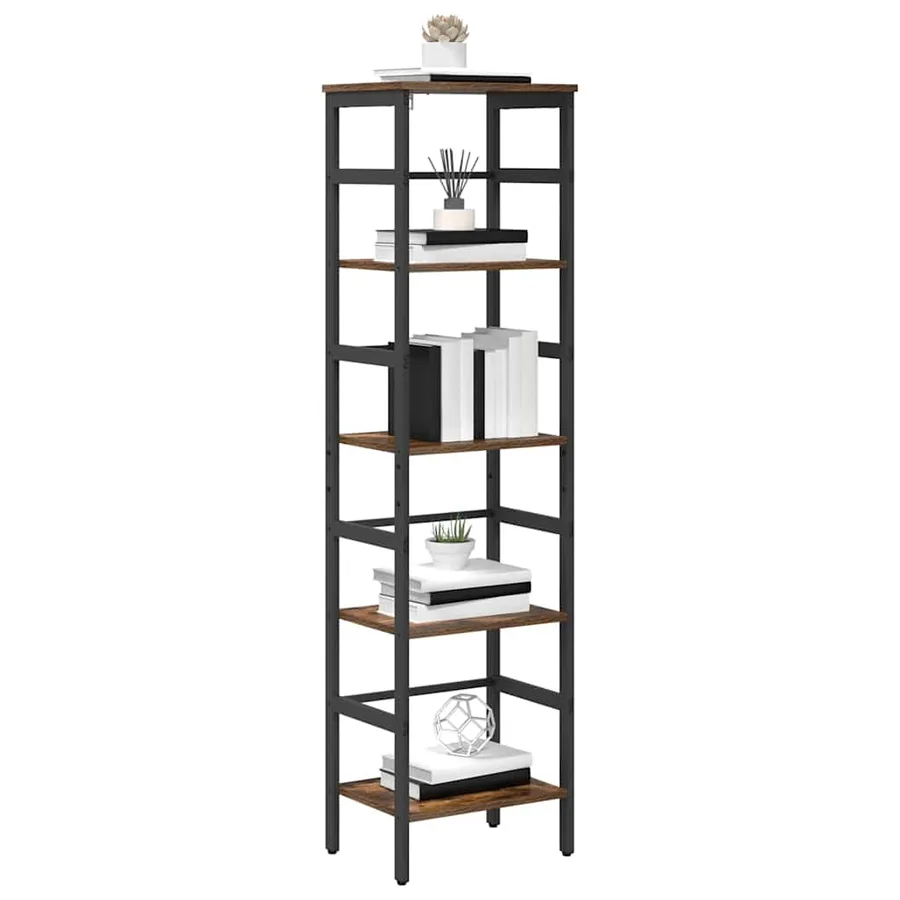 Étagère Chêne fumé 40 x 29,5 x 149 cm Bois d'ingénierie - 3