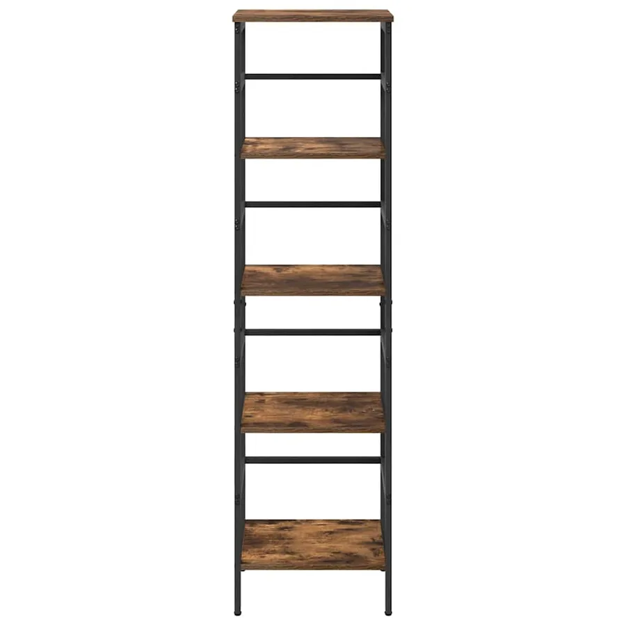 Étagère Chêne fumé 40 x 29,5 x 149 cm Bois d'ingénierie - 5