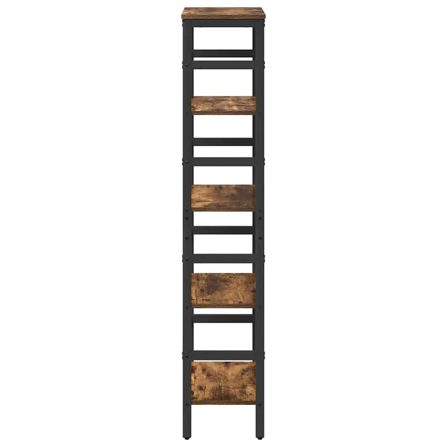 Étagère Chêne fumé 40 x 29,5 x 149 cm Bois d'ingénierie - 6