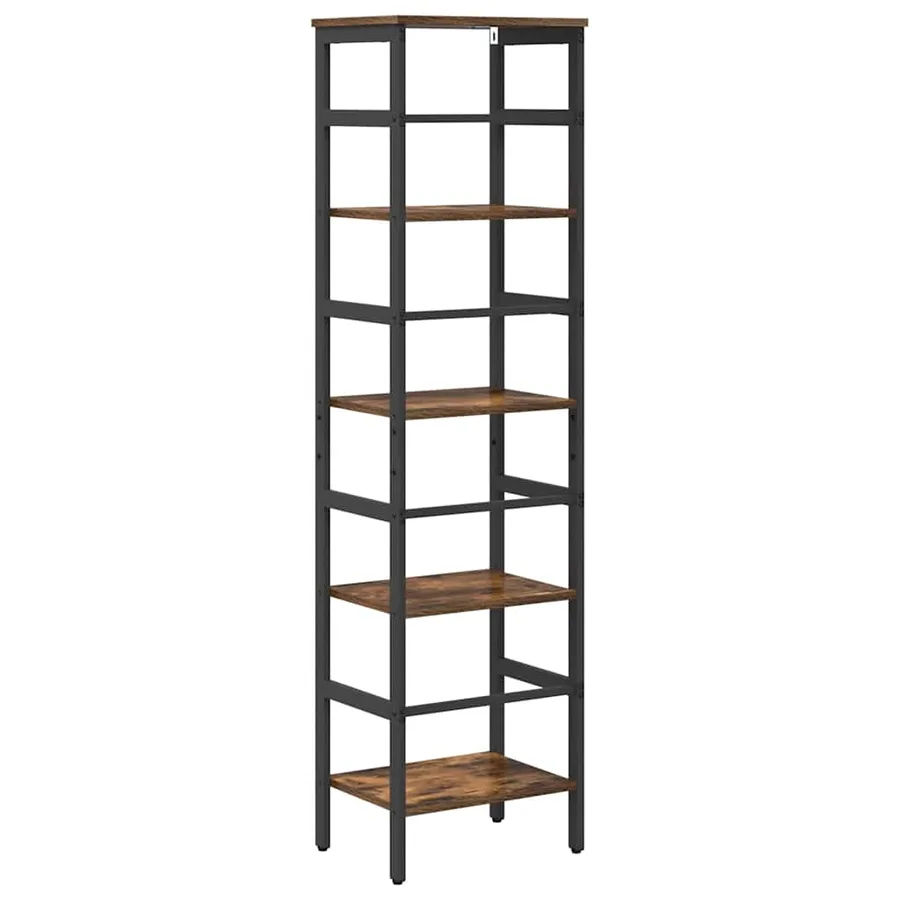 Étagère Chêne fumé 40 x 29,5 x 149 cm Bois d'ingénierie - 7