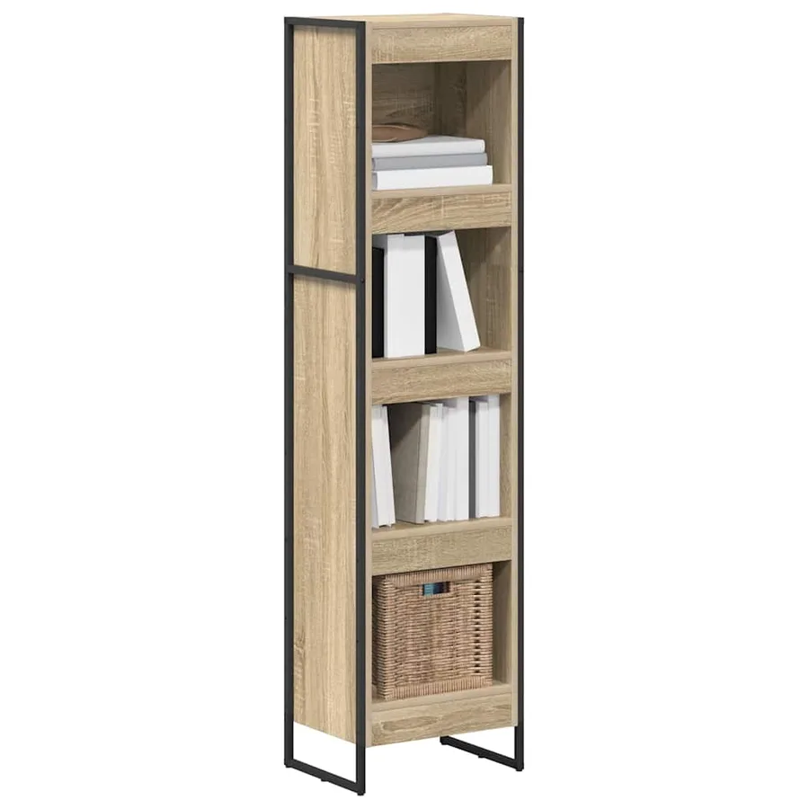 Bibliothèque Sonoma 40 x 30 x 155 cm Bois d'ingénierie - 3