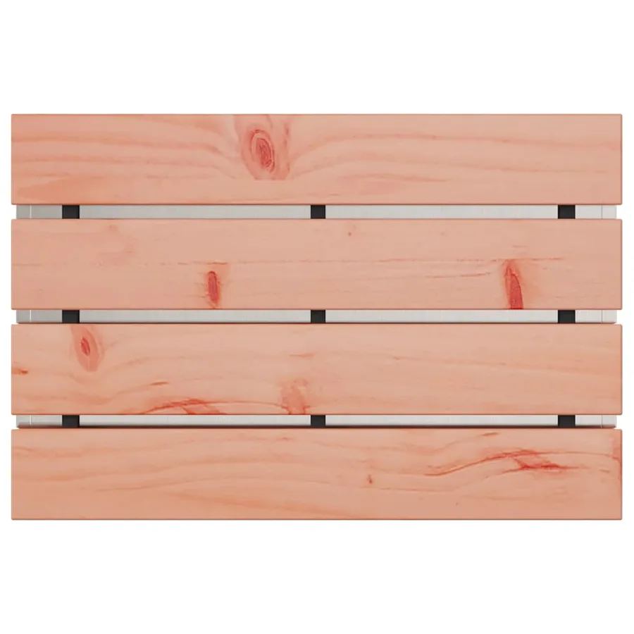 Banc de jardin Argent 60 x 40 x 43 cm Acier inoxydable - 6