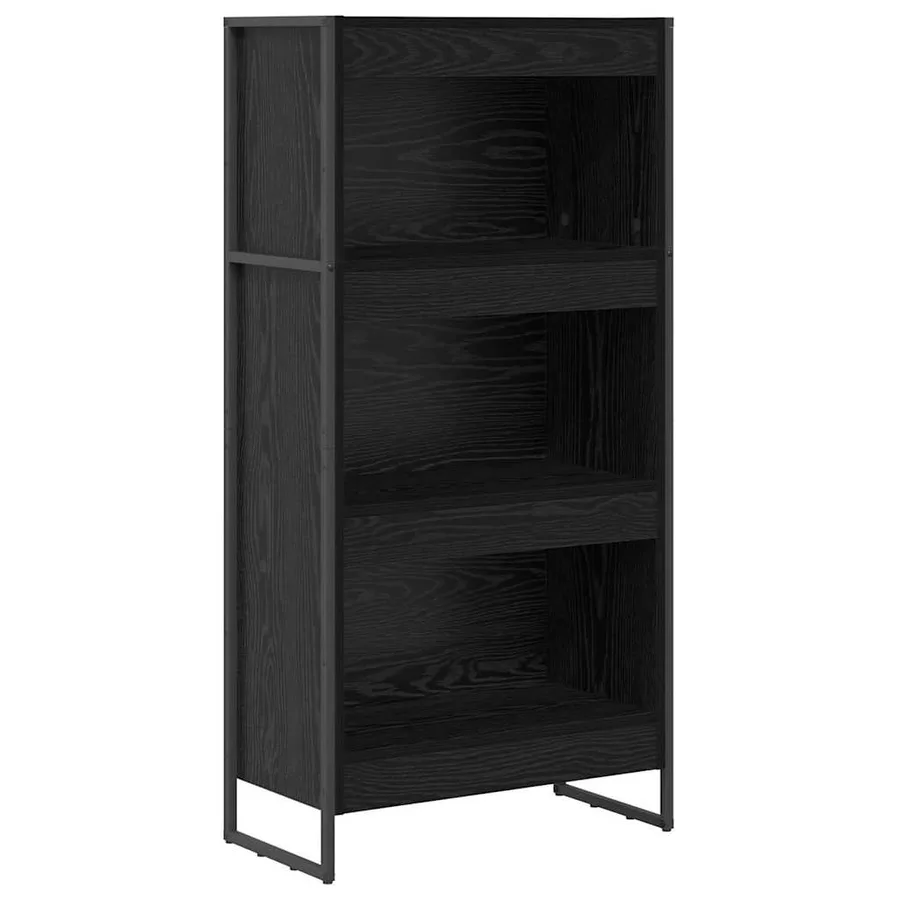 Bibliothèque Chêne noir 60 x 30 x 121 cm Bois d'ingénierie - 2