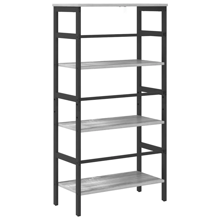 Étagère Gris Sonoma 60 x 29,5 x 115 cm Bois d'ingénierie - 7