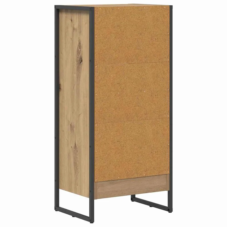 Bibliothèque 40 x 30 x 86,5 cm Bois d'ingénierie Chêne artisan - 7