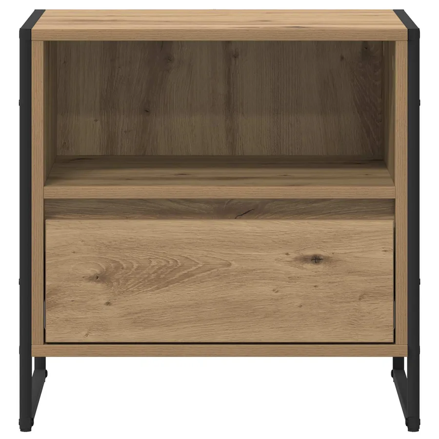 Table de chevet Chêne artisan 50 x 39,5 x 50 cm - 5