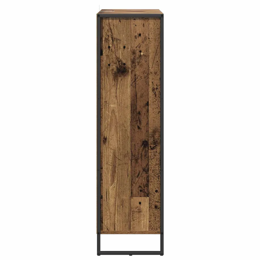Bibliothèque Bois Ancien 99,5 x 30 x 108,5 cm Bois d'ingénierie - 6