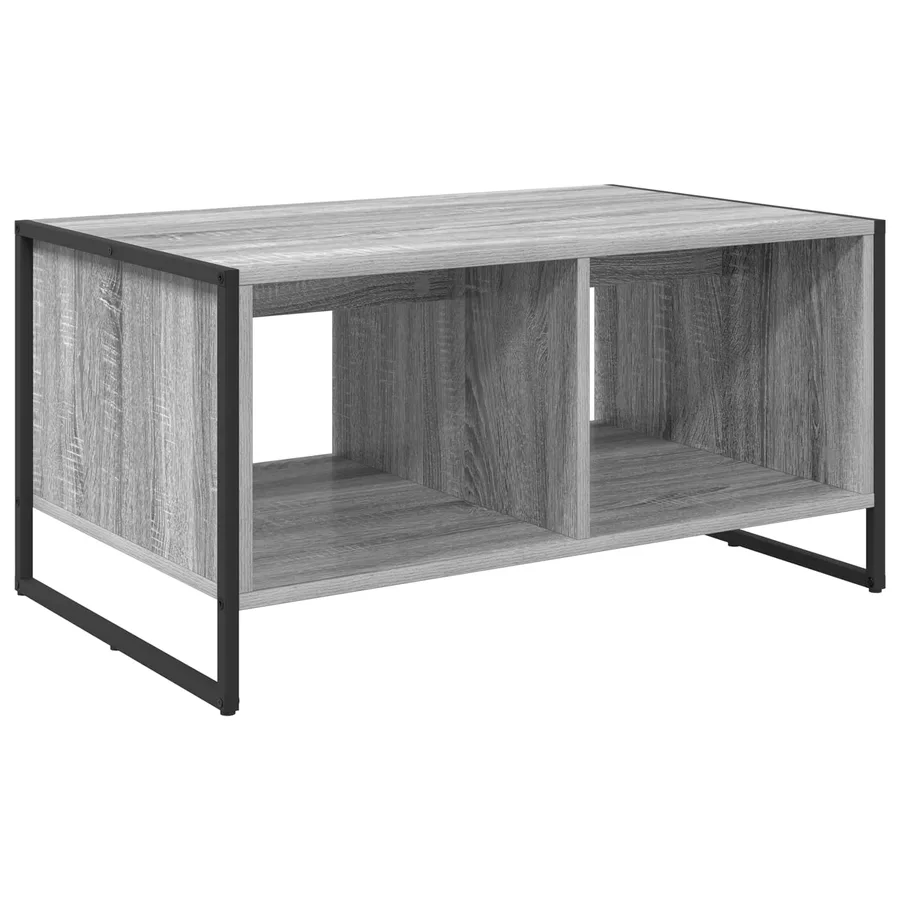 Table basse Gris Sonoma 80 x 50 x 40 cm Bois d'ingénierie - 7
