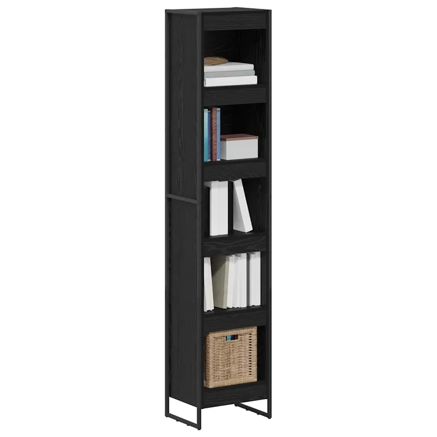 Bibliothèque Chêne noir 40 x 30 x 189,5 cm Bois d'ingénierie - 3