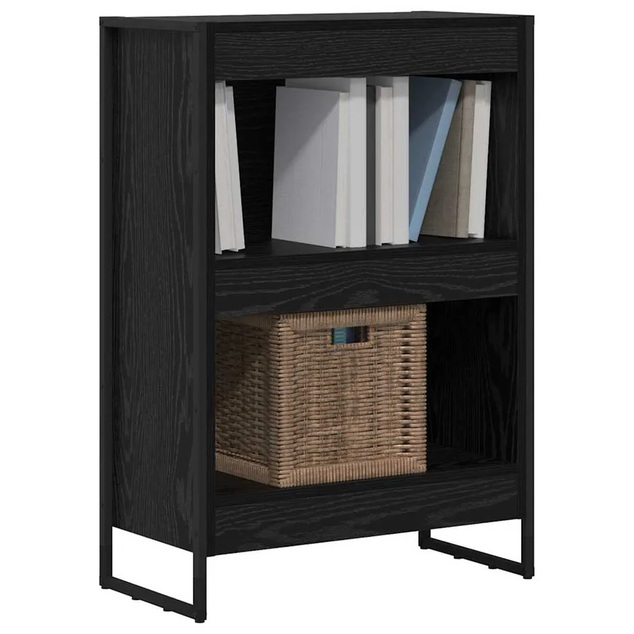 Bibliothèque Chêne noir 60 x 30 x 86,5 cm Bois d'ingénierie - 3