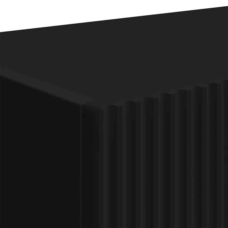 Meuble TV mural Montage mural 2 pcs Noir 78,5 x 31 x 29,5 cm - 10