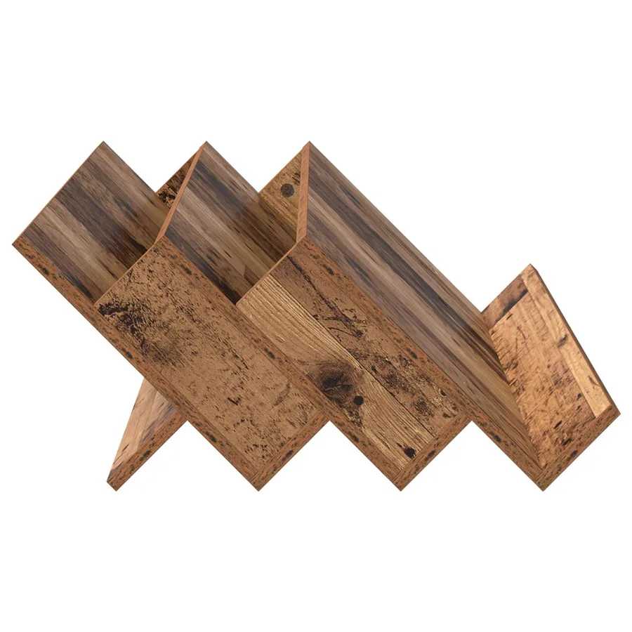 Étagère à magazines avec étagère Bois ancien 90 x 53 x 28,5 cm - 6