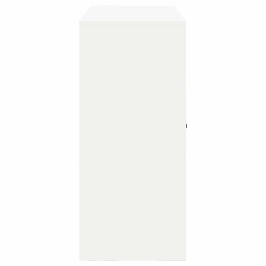Armoire de rangement Blanc 90 x 40 x 90 cm Acier - 7