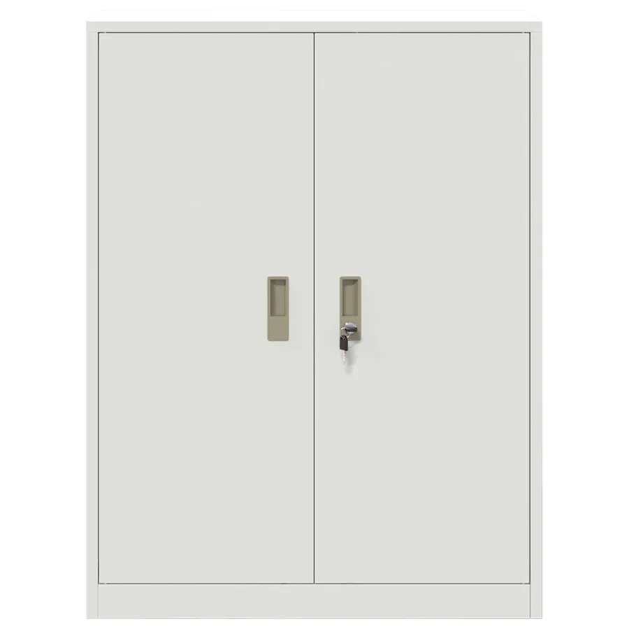 Armoire de rangement Blanc 80 x 40 x 105 cm Acier - 6