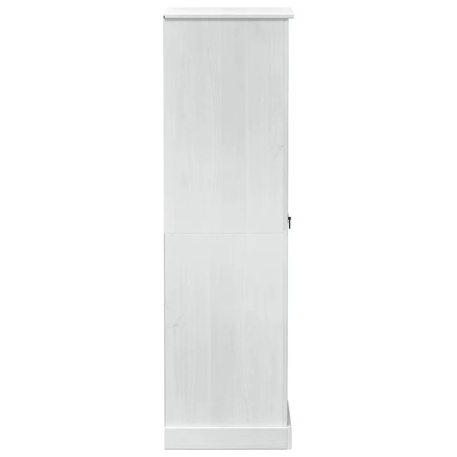Armoires avec tiroir Blanc 55 x 50 x 170 cm Pin massif - 5
