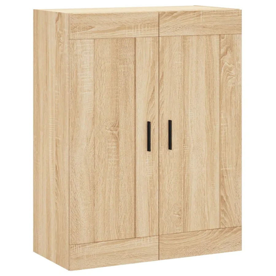 Armoires murales 2 pcs chêne sonoma bois d'ingénierie - 5