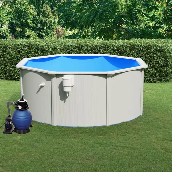 Piscine avec pompe filtrante à sable 300x120 cm