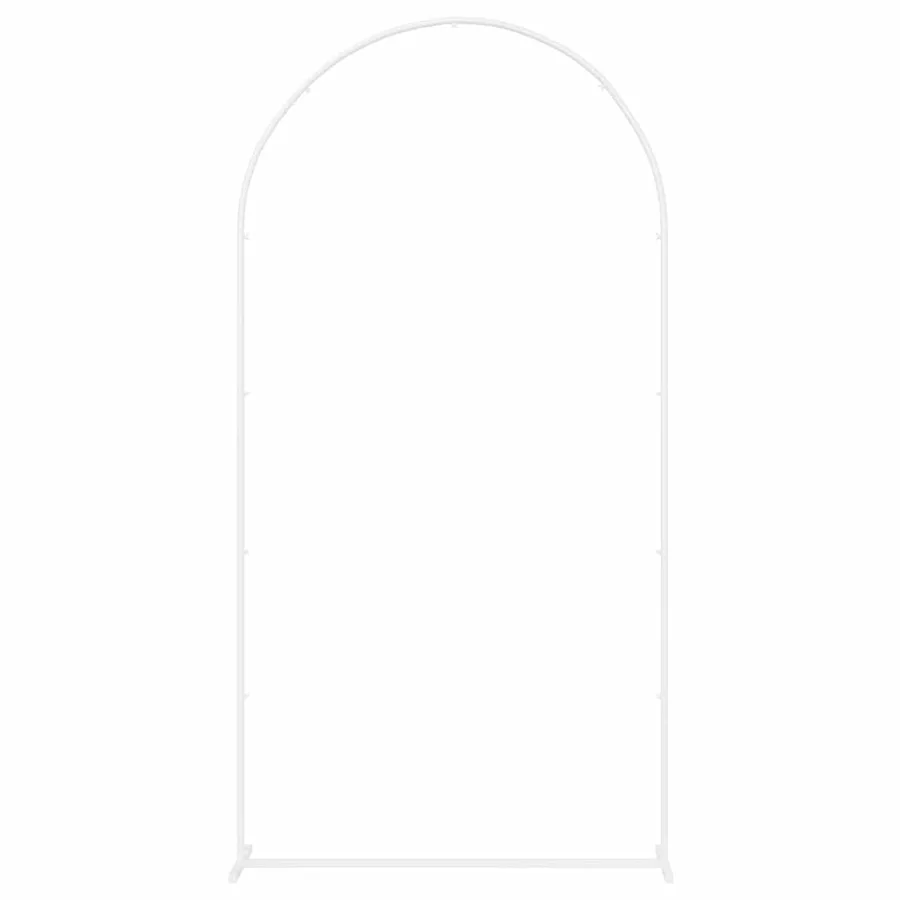 Arche de mariage Blanc 100 x 39 x 200 cm Acier - 2